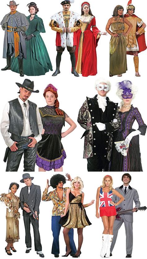 dressing for the decades|unique decades costumes.